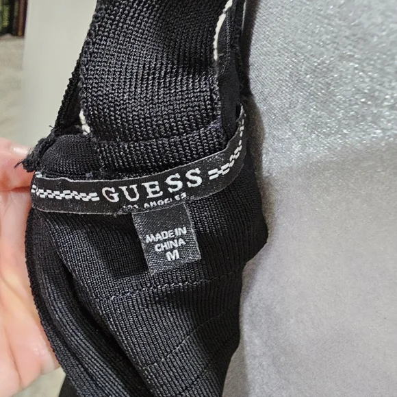 Guess Black Bodycon Bandage Dress - Picture 6 of 6